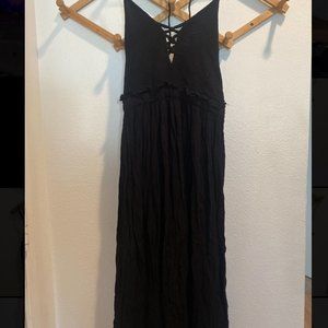 Forever 21 Black Beach Dress